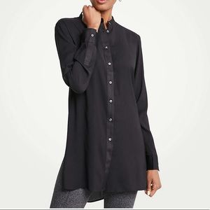 Ann Taylor Matte Shine Tunic
